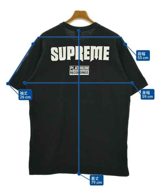 Supreme（シュプリーム）Tシャツ・カットソー 黒 サイズ:L メンズ/2200654129173