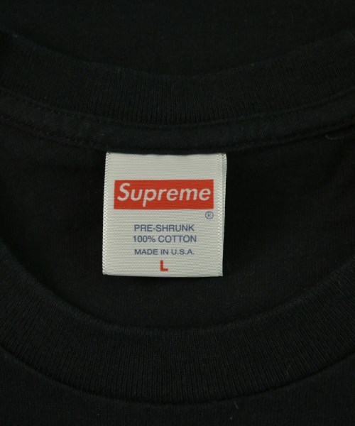 Supreme（シュプリーム）Tシャツ・カットソー 黒 サイズ:L メンズ/2200654129197
