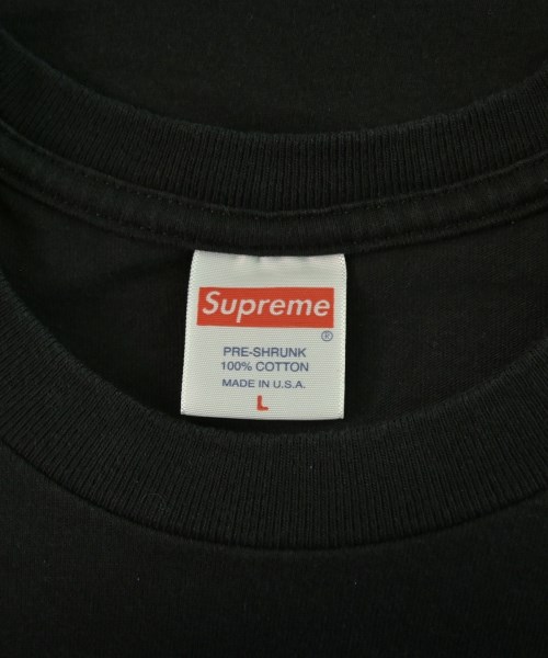Supreme（シュプリーム）Tシャツ・カットソー 黒 サイズ:L メンズ/2200654129203