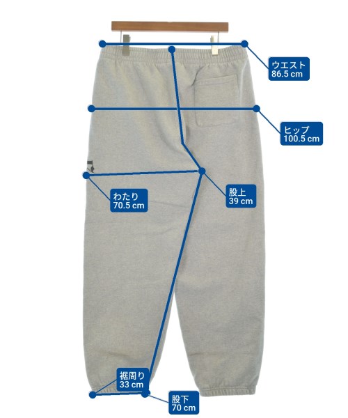 Supreme（シュプリーム）スウェットパンツ グレー サイズ:XL メンズ/2200655588016