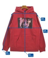 Supreme（シュプリーム）パーカー 赤 サイズ:XL メンズ/2200655863021