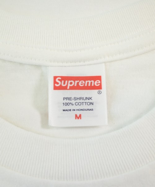 Supreme（シュプリーム）Tシャツ・カットソー 白 サイズ:M メンズ/2200653868080