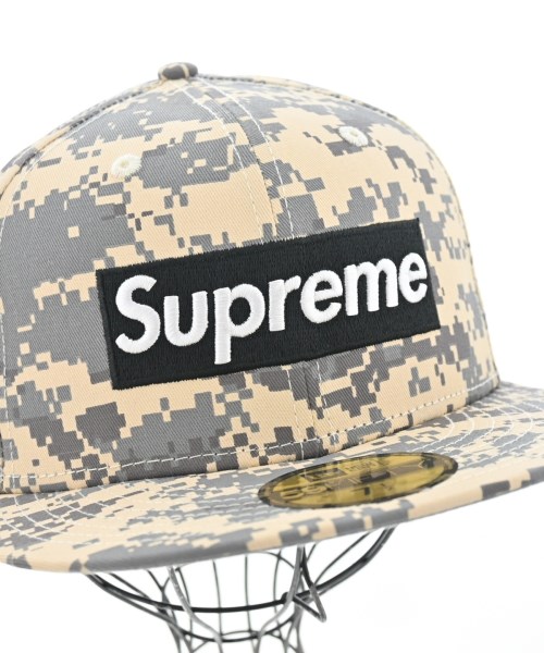 Supreme（シュプリーム）キャップ ベージュ サイズ:59.6cm メンズ/2200653868141