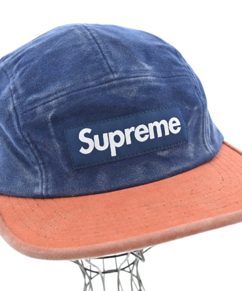 Supreme（シュプリーム）キャップ 紺 サイズ:- メンズ/2200653868172