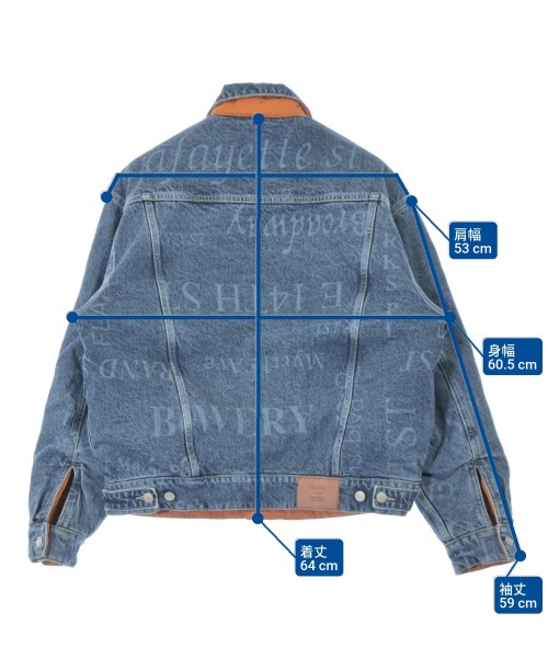 Supreme（シュプリーム）デニムジャケット 青 サイズ:-(L位) メンズ/2200656080069