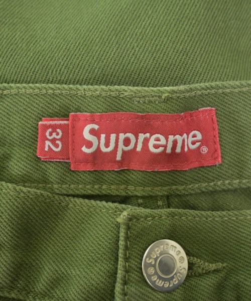 Supreme（シュプリーム）デニムパンツ カーキ サイズ:32(L位) メンズ/2200656080090