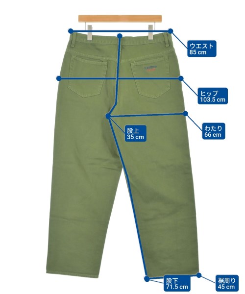 Supreme（シュプリーム）デニムパンツ カーキ サイズ:32(L位) メンズ/2200656080090
