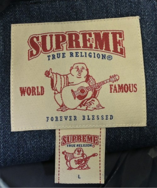 Supreme（シュプリーム）デニムパンツ 紺 サイズ:L メンズ/2200656080199