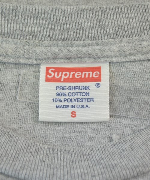 Supreme（シュプリーム）Tシャツ・カットソー グレー サイズ:S メンズ/2200656251070