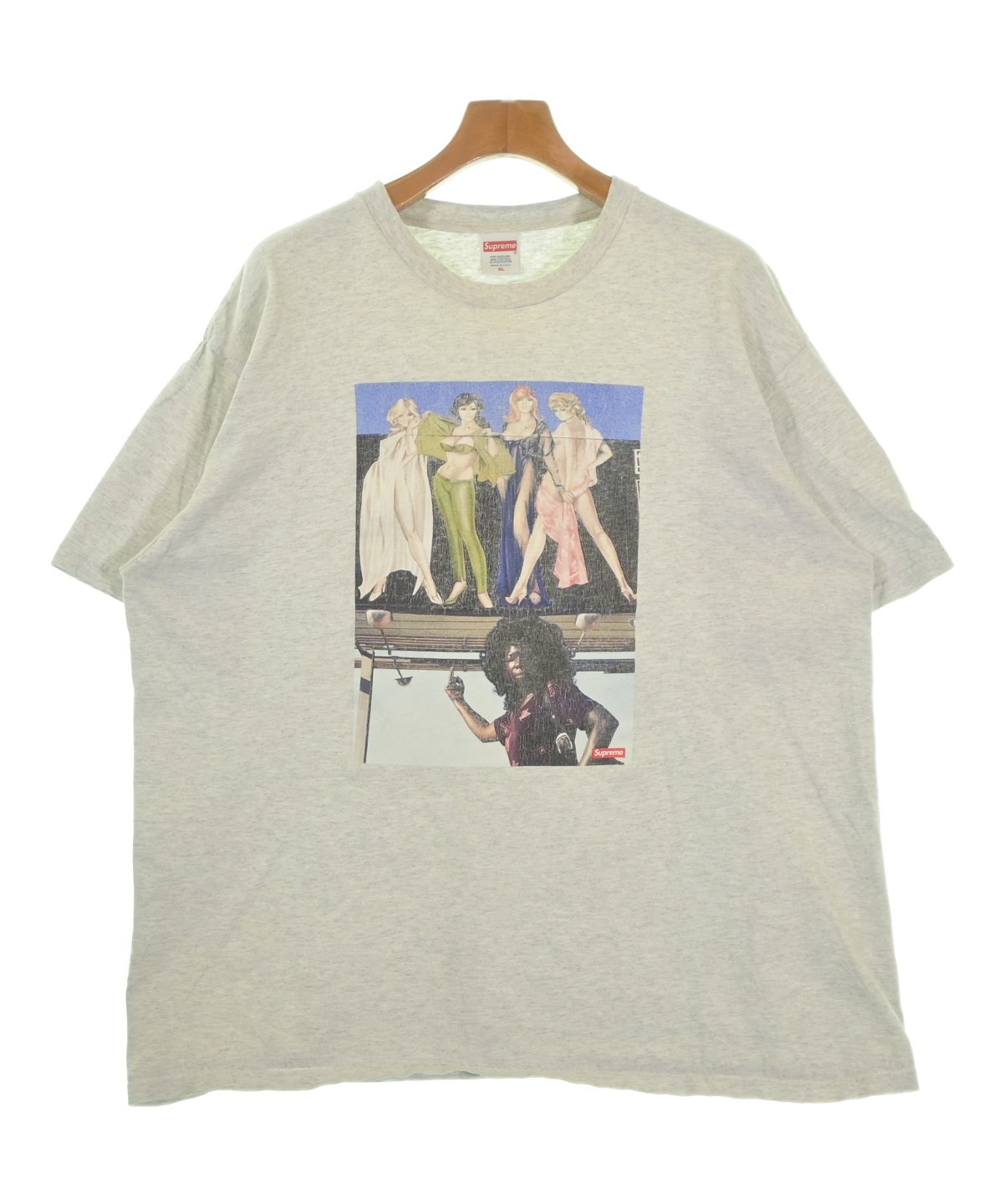 Supreme（シュプリーム）Tシャツ・カットソー グレー サイズ:XL メンズ