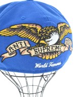 Supreme（シュプリーム）キャップ 青 サイズ:58.7cm メンズ/2200656371037