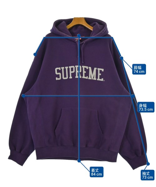 Supreme（シュプリーム）パーカー 紫 サイズ:XXL メンズ/2200656551033