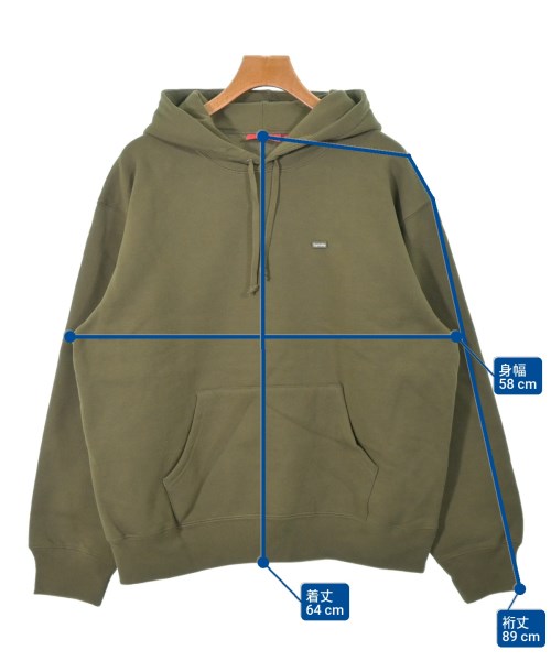 Supreme（シュプリーム）パーカー カーキ サイズ:M メンズ/2200656754045