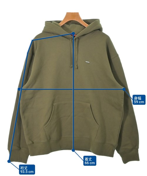 Supreme（シュプリーム）パーカー カーキ サイズ:L メンズ/2200656754069