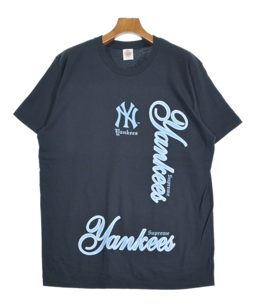 Supreme(シュプリーム)Tシャツ・カットソー 紺 サイズ:L/2200656754083