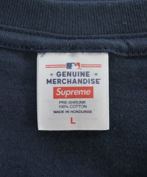 Supreme（シュプリーム）Tシャツ・カットソー 紺 サイズ:L メンズ/2200656754083