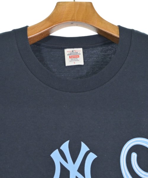Supreme（シュプリーム）Tシャツ・カットソー 紺 サイズ:L メンズ/2200656754083