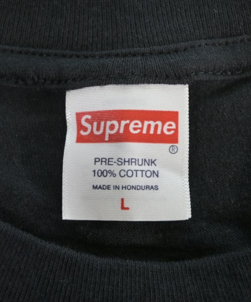 Supreme（シュプリーム）Tシャツ・カットソー 黒 サイズ:L メンズ/2200656754113