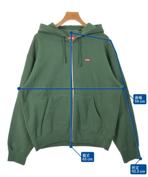 Supreme（シュプリーム）パーカー 緑 サイズ:M メンズ/2200656754137