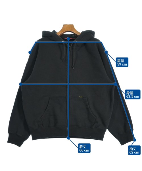 Supreme（シュプリーム）パーカー 黒 サイズ:M メンズ/2200656754144