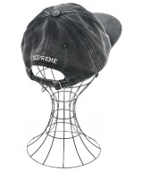 Supreme（シュプリーム）キャップ 黒 サイズ:58cm メンズ/2200656754205