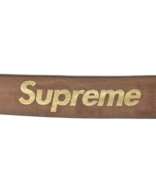 Supreme（シュプリーム）ベルト 茶 サイズ:- メンズ/2200656754236