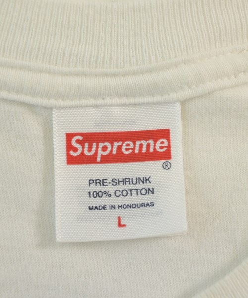 Supreme（シュプリーム）Tシャツ・カットソー 白 サイズ:L メンズ/2200656835010