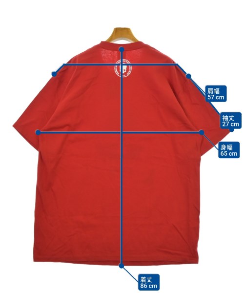 Supreme（シュプリーム）Tシャツ・カットソー 赤 サイズ:XL メンズ/2200656927029