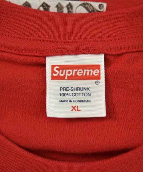 Supreme（シュプリーム）Tシャツ・カットソー 赤 サイズ:XL メンズ/2200656927036