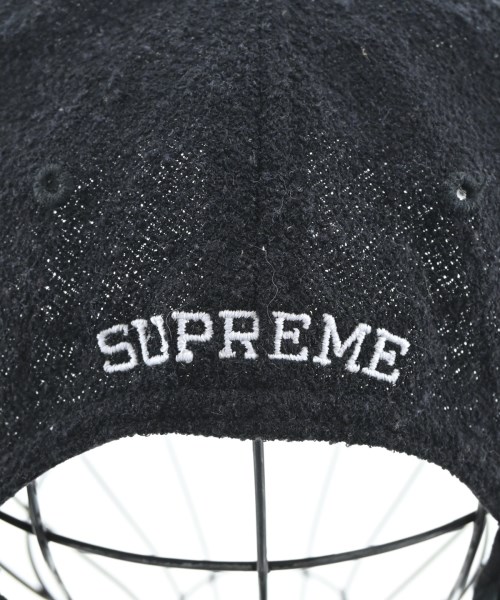 Supreme（シュプリーム）キャップ 黒 サイズ:- メンズ/2200651876049