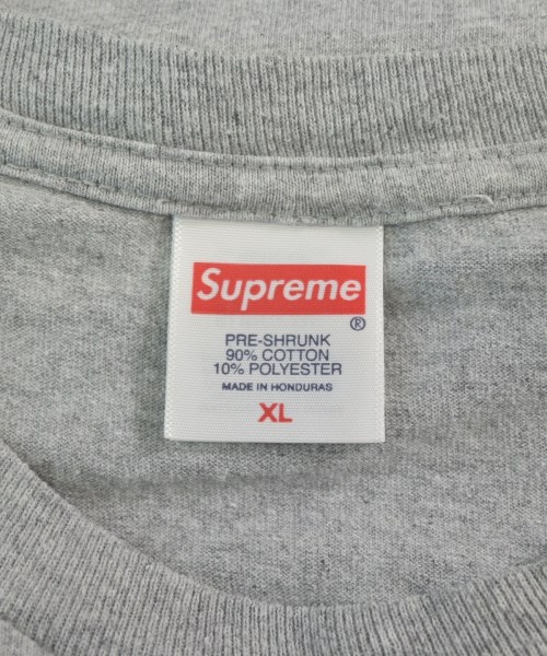 Supreme（シュプリーム）Tシャツ・カットソー グレー サイズ:XL メンズ/2200657069032