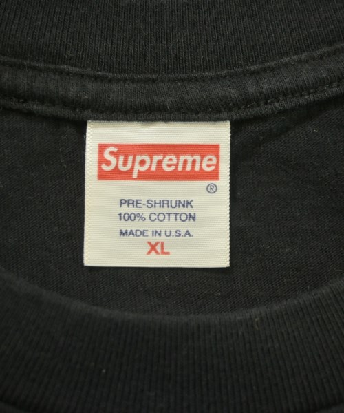 Supreme（シュプリーム）Tシャツ・カットソー 黒 サイズ:XL メンズ/2200657069049