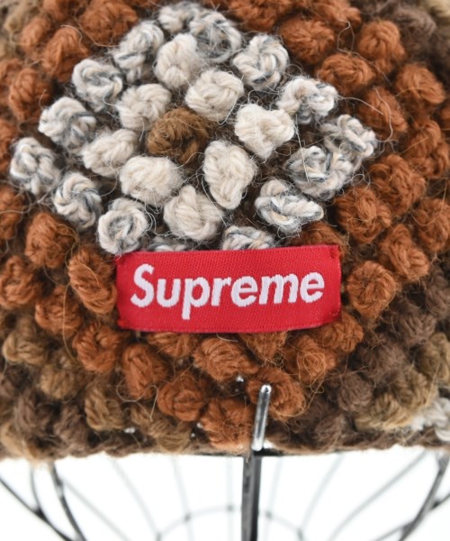Supreme（シュプリーム）ニットキャップ・ビーニー 茶 サイズ:- メンズ/2200657368029