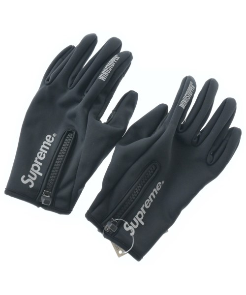Supreme(シュプリーム)手袋 黒 サイズ:-/2200657411039