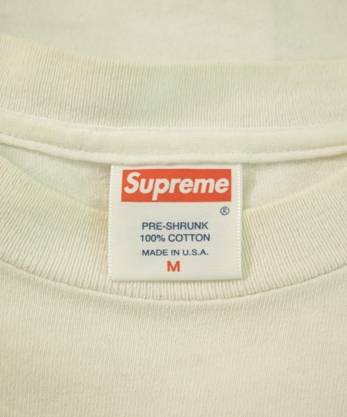 Supreme（シュプリーム）Tシャツ・カットソー 白 サイズ:M メンズ/2200657464011