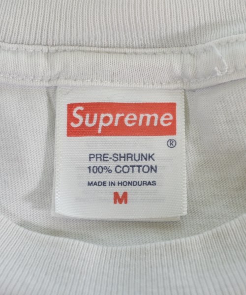 Supreme（シュプリーム）Tシャツ・カットソー 白 サイズ:M メンズ/2200657702045