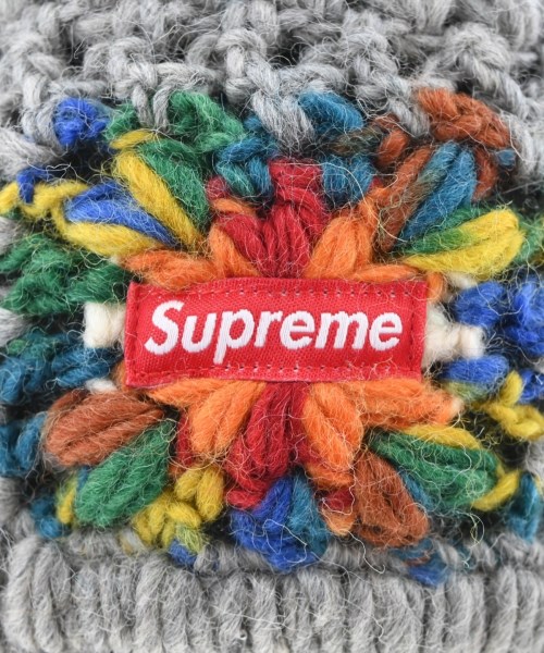 Supreme（シュプリーム）ニットキャップ・ビーニー グレー サイズ:- メンズ/2200657738037