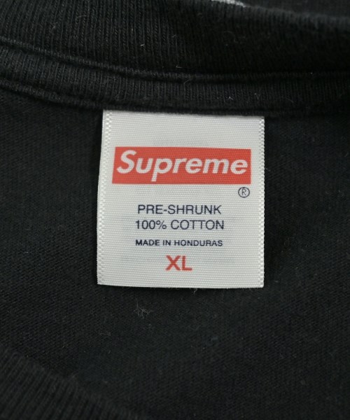 Supreme（シュプリーム）Tシャツ・カットソー 黒 サイズ:XL メンズ/2200658550027