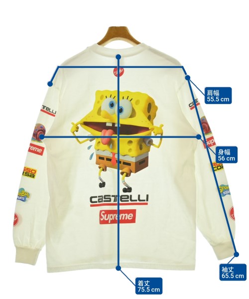 Supreme（シュプリーム）Tシャツ・カットソー 白 サイズ:M メンズ/2200658571022