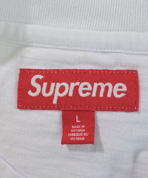 Supreme（シュプリーム）Tシャツ・カットソー 白 サイズ:L メンズ/2200658638015