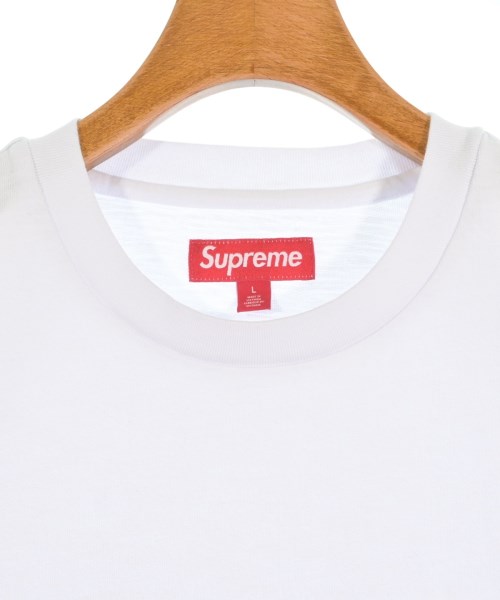 Supreme（シュプリーム）Tシャツ・カットソー 白 サイズ:L メンズ/2200658638015