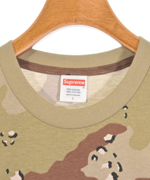 Supreme（シュプリーム）Tシャツ・カットソー ベージュ サイズ:L メンズ/2200658638039