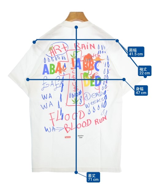 Supreme（シュプリーム）Tシャツ・カットソー 白 サイズ:S メンズ/2200658638046
