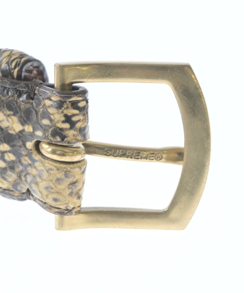 Supreme（シュプリーム）ベルト ベージュ サイズ:- メンズ/2200658638169