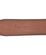 Supreme（シュプリーム）ベルト 茶 サイズ:- メンズ/2200658638176