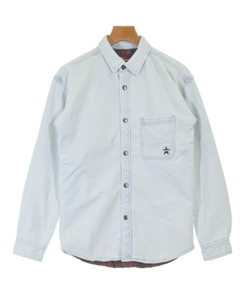 Supreme(シュプリーム)カジュアルシャツ 紺 サイズ:S/2200658856013