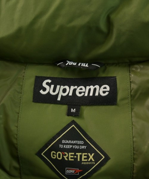 Supreme（シュプリーム）ダウンジャケット/ダウンベスト カーキ サイズ:M メンズ/2200658986017