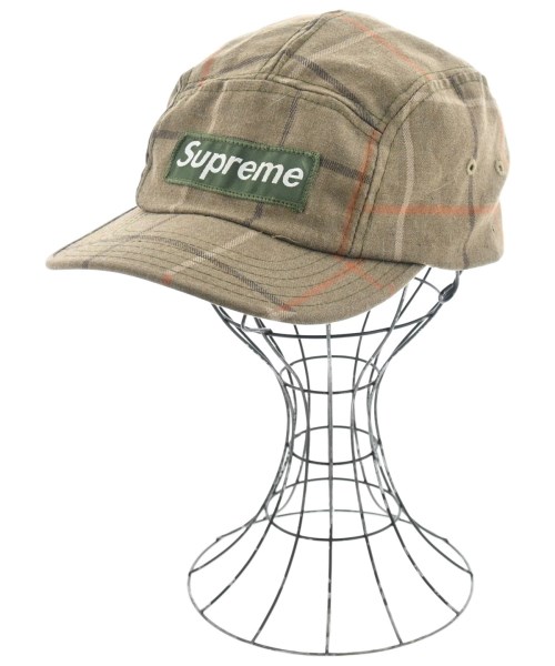 Supreme(シュプリーム)キャップ ベージュ サイズ:-/2200659114075