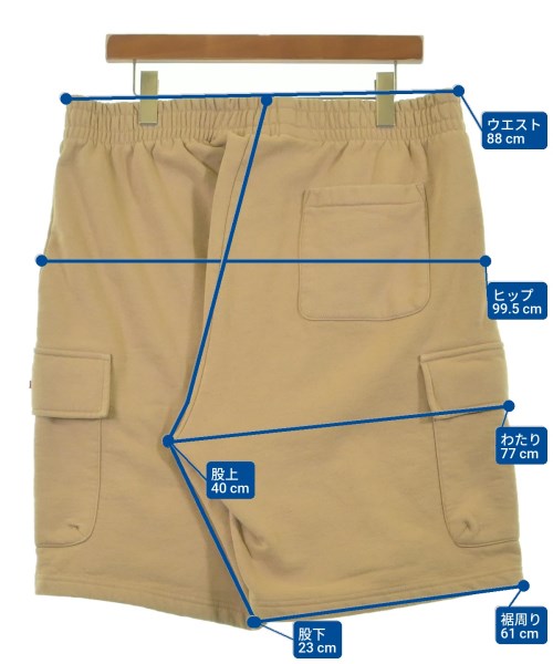 Supreme（シュプリーム）ショートパンツ ベージュ サイズ:XL メンズ/2200659225061