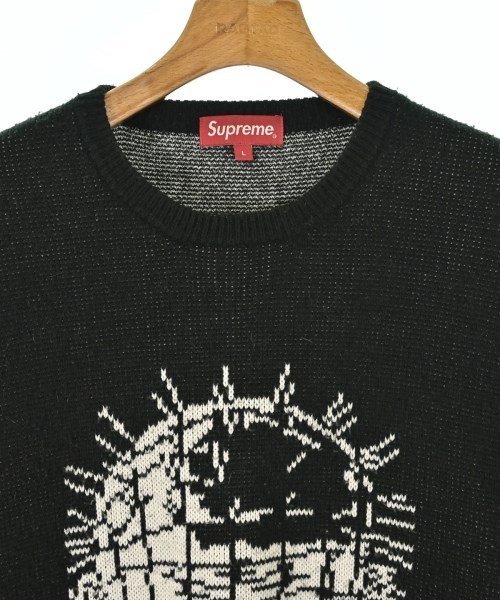 Supreme（シュプリーム）ニット・セーター 黒 サイズ:L メンズ/2200659230034